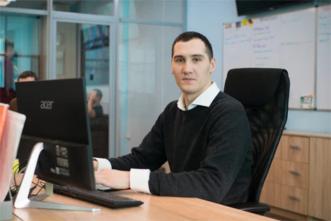 исполнительный директор ПожЭксперт за работой